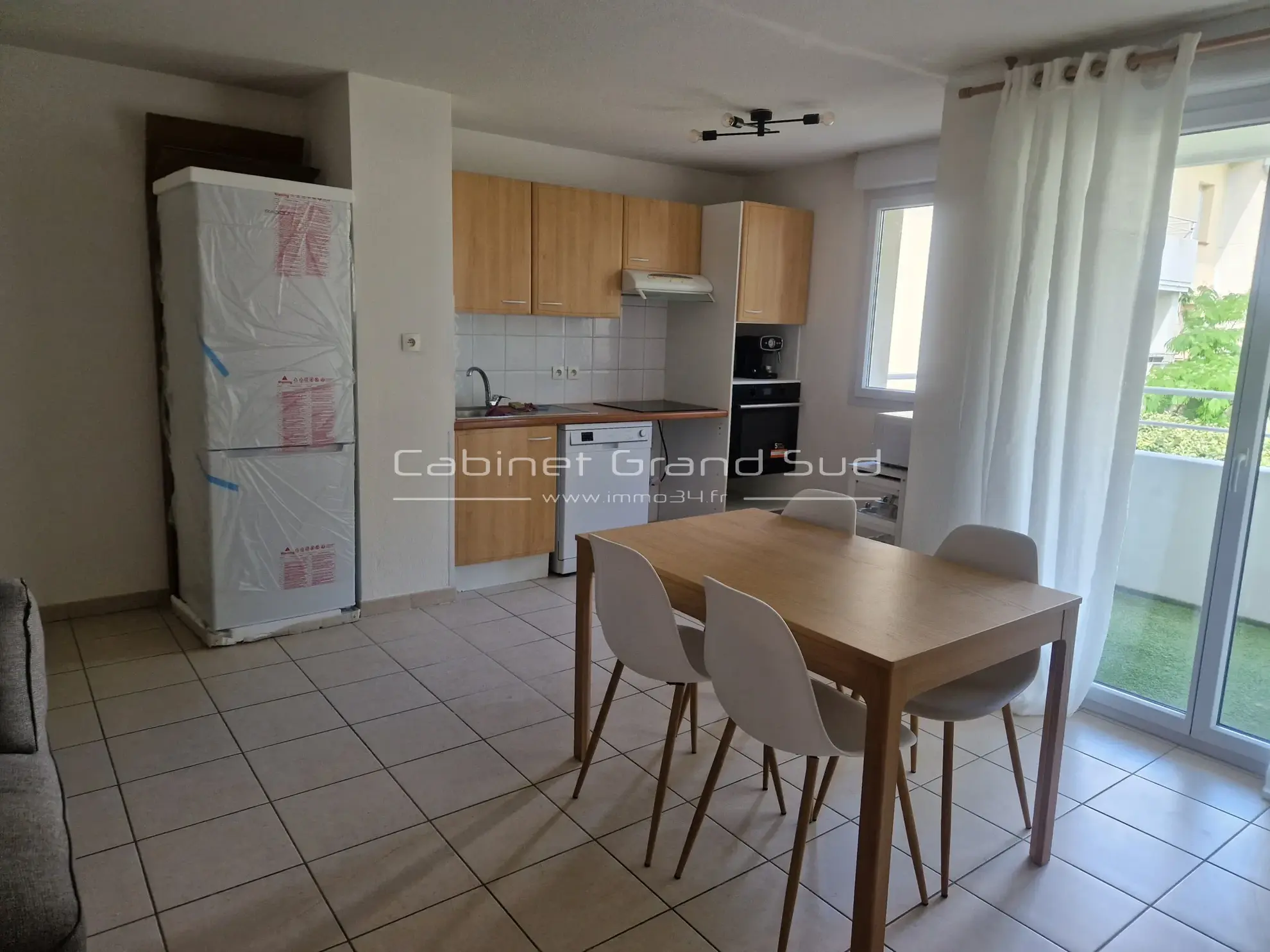 À vendre : Appartement T3 à Mudaison avec terrasse sans vis-à-vis 