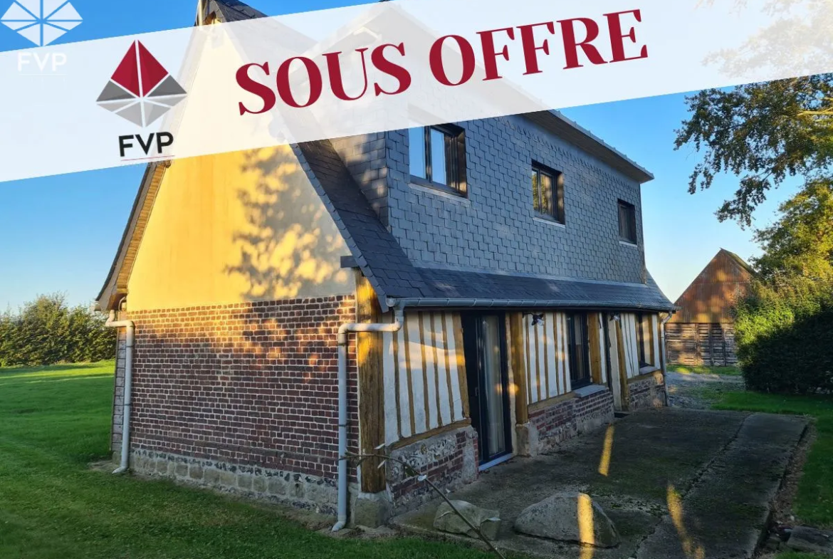 Maison Normande de 3 chambres à Luneray sur 2263 m² 