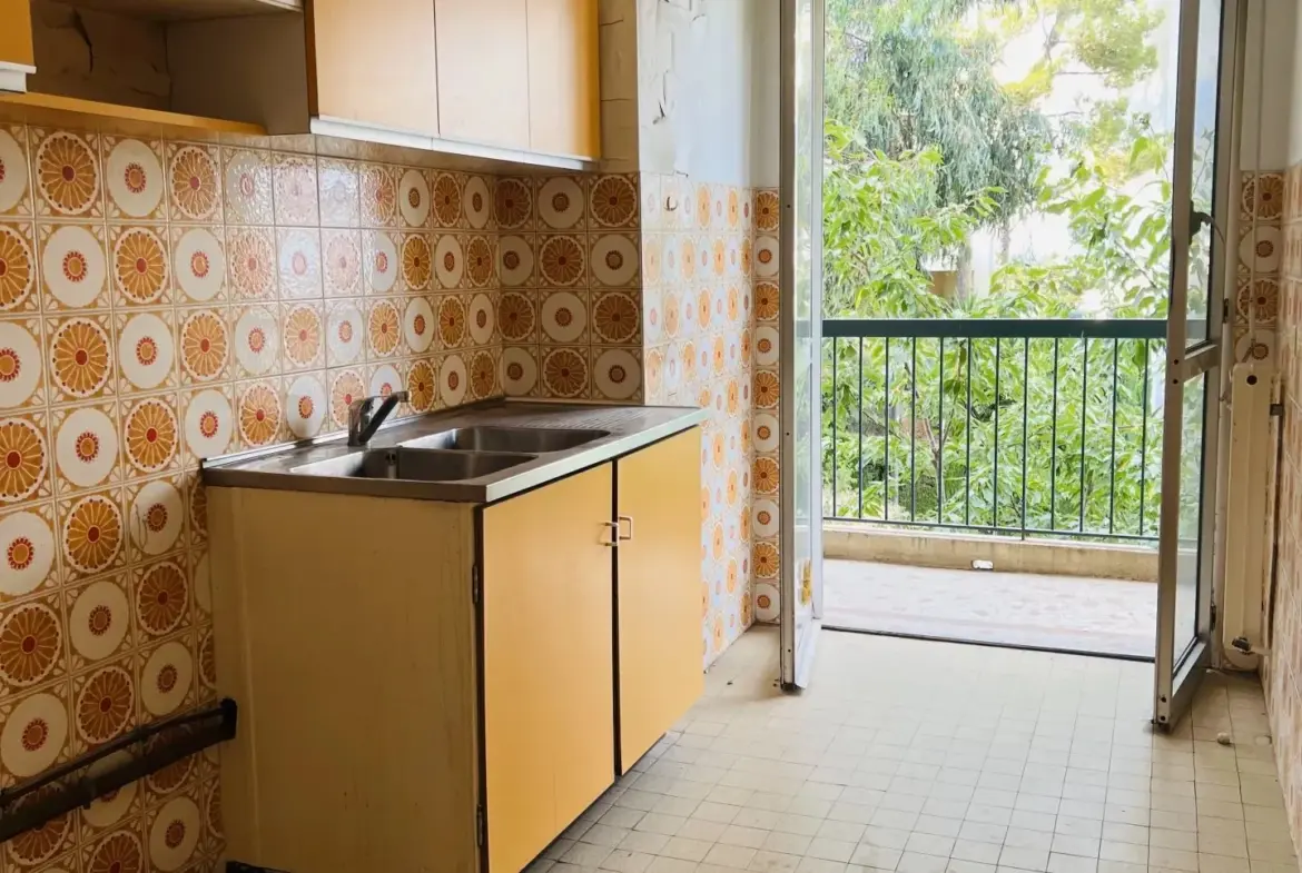 À vendre : Appartement 3 pièces Nice Nord - Villa Arson 