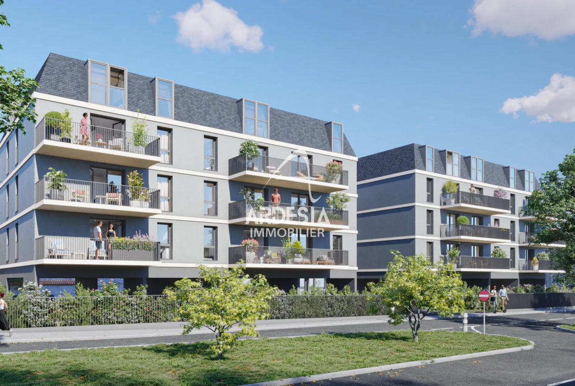 Grand studio à vendre à Aix-Les-Bains - 36,93 m² avec parking 