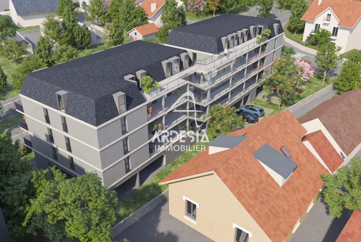 Grand studio à vendre à Aix-Les-Bains - 36,93 m² avec parking 