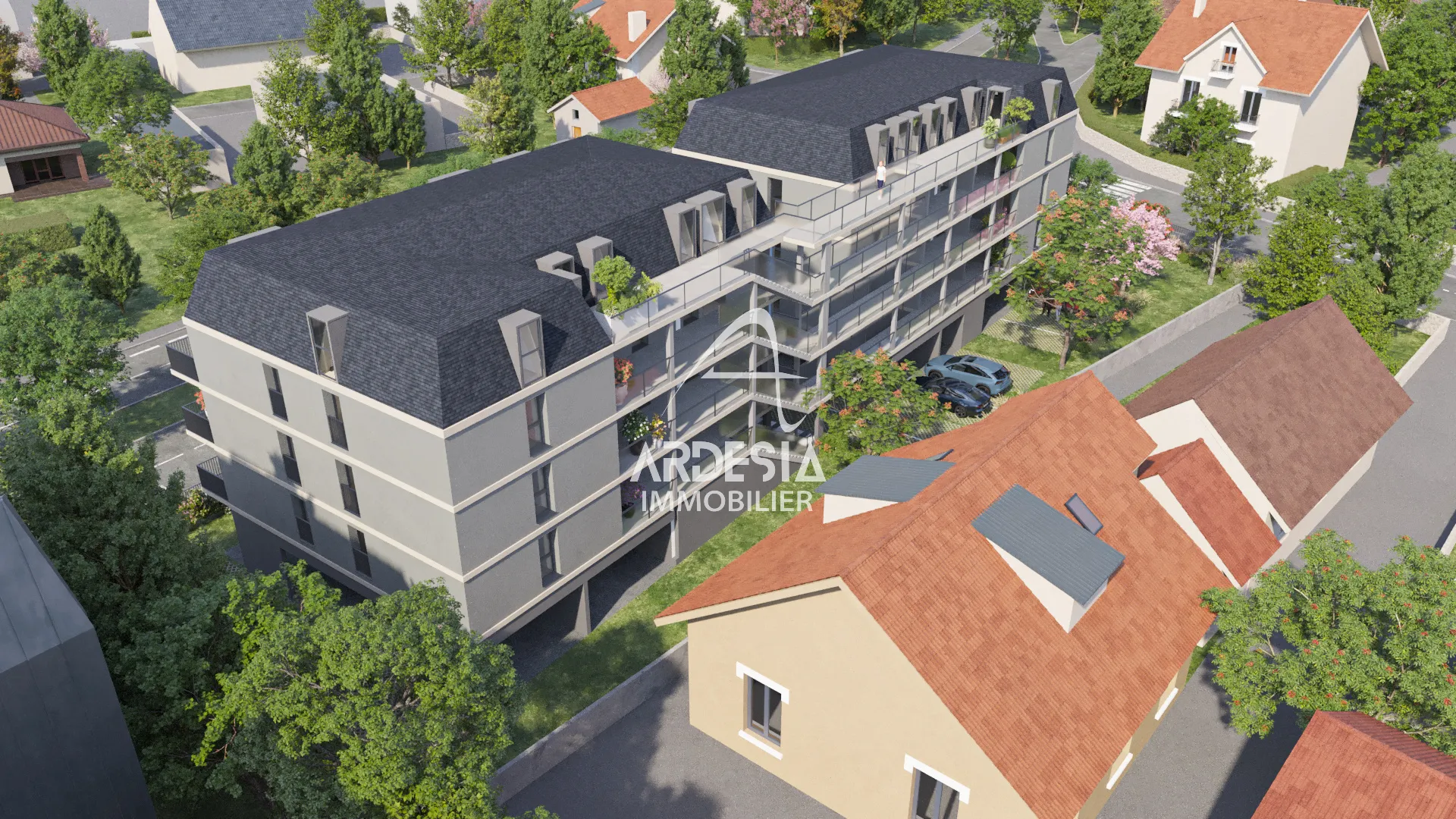 Grand studio à vendre à Aix-Les-Bains - 36,93 m² avec parking 