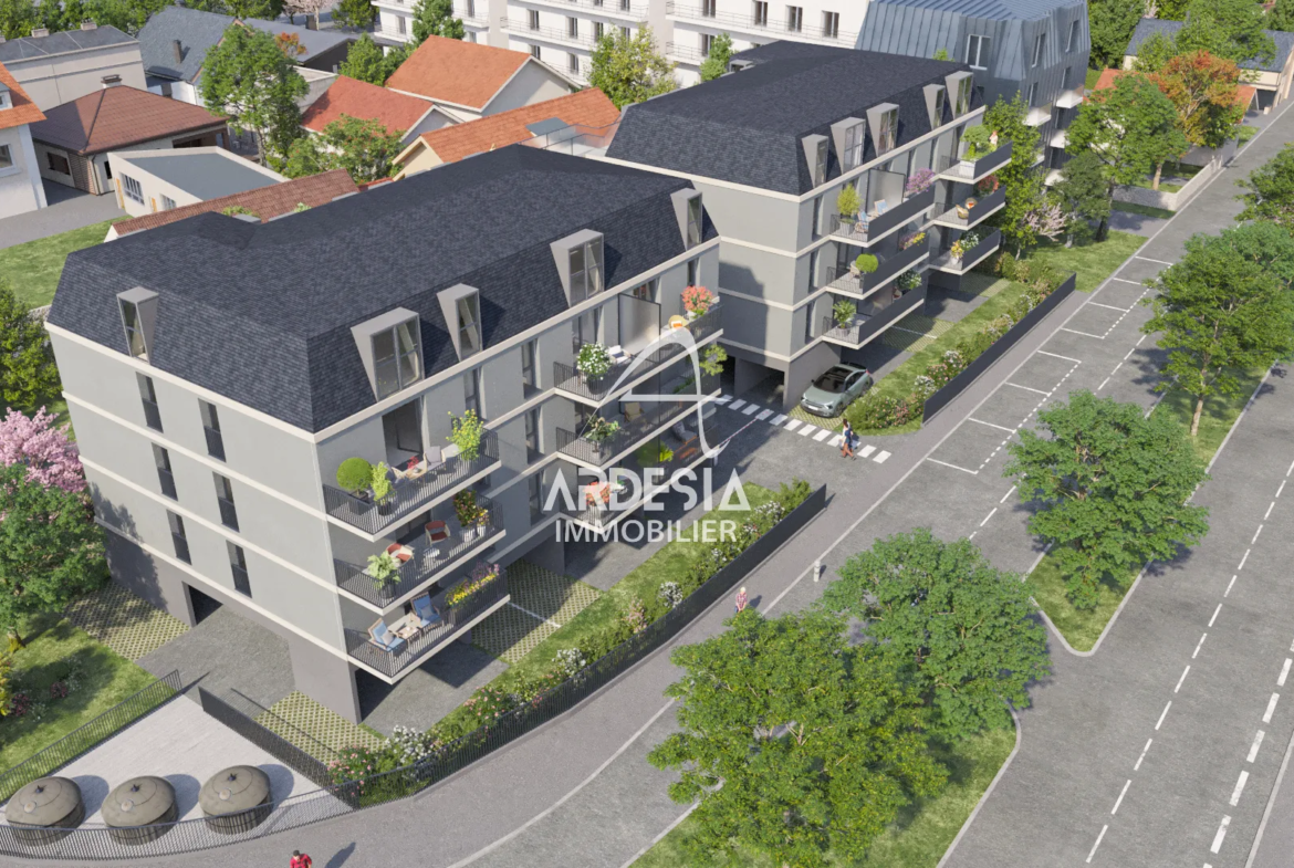 Grand studio à vendre à Aix-Les-Bains - 36,93 m² avec parking 