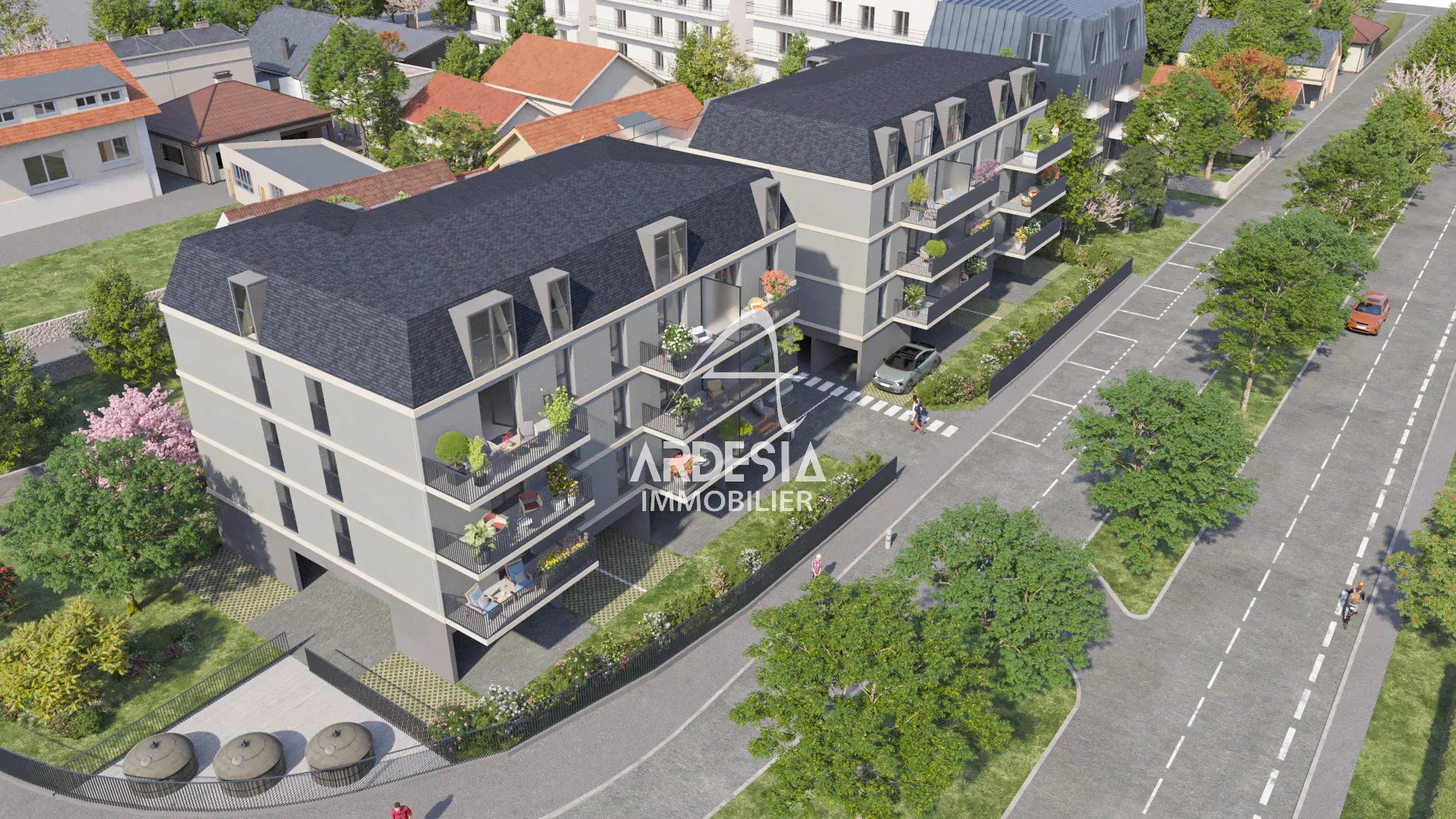 Grand studio à vendre à Aix-Les-Bains - 36,93 m² avec parking 