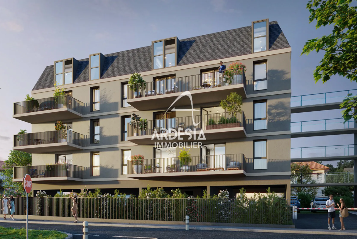 Grand studio à vendre à Aix-Les-Bains - 36,93 m² avec parking 