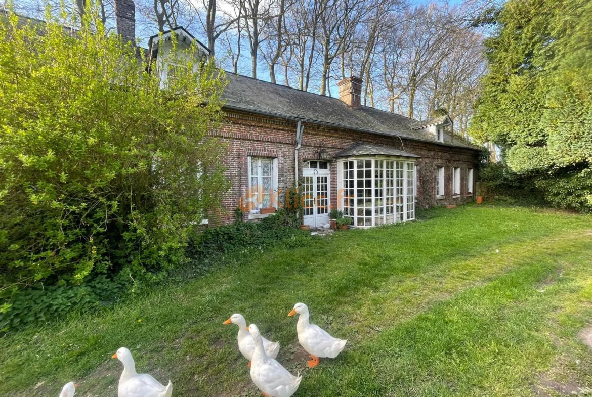 Maison de campagne en viager proche des plages en Normandie 