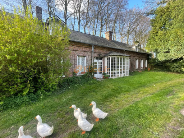 Maison de campagne en viager proche des plages en Normandie