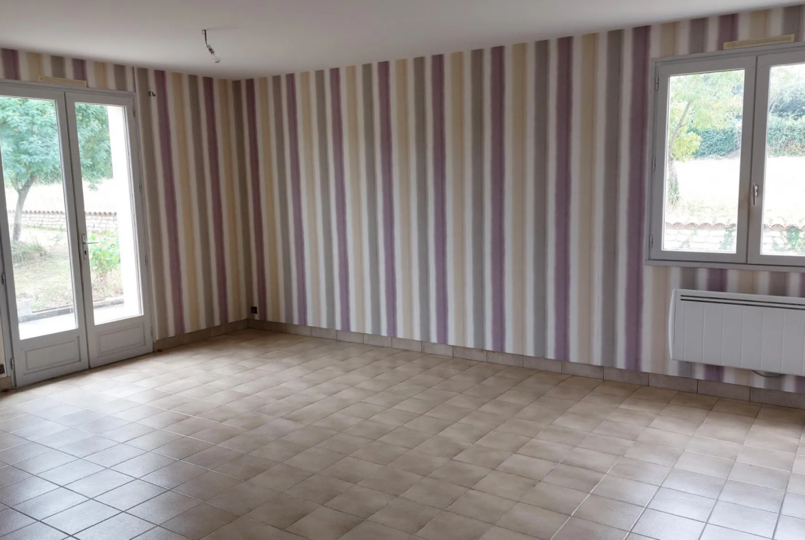 Pavillon individuel à vendre à Villiers en Plaine - 15 km de Niort 