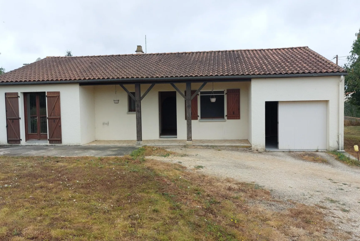 Pavillon individuel à vendre à Villiers en Plaine - 15 km de Niort 