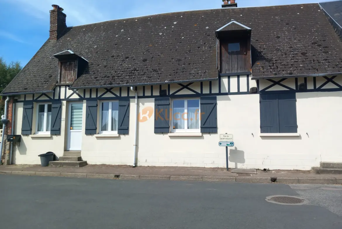 Charmante Maison Type Longère à Vittefleur avec Jardin 