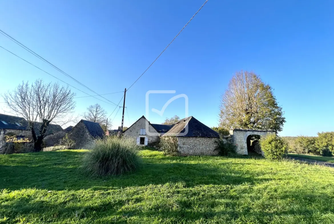 Corps de ferme à rénover à La Dornac - 155000 EUR 