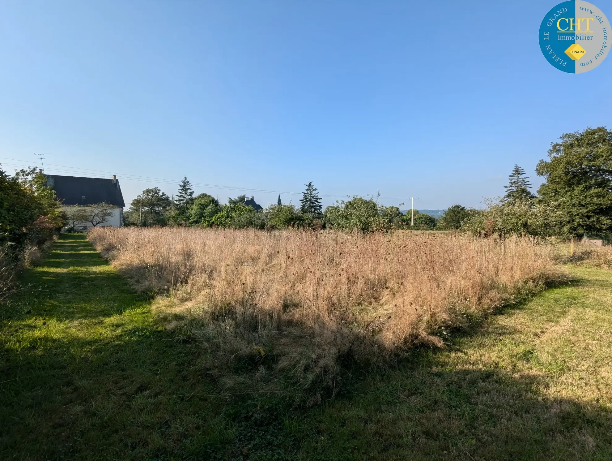 Terrain constructible hors lotissement à Plélan le Grand 