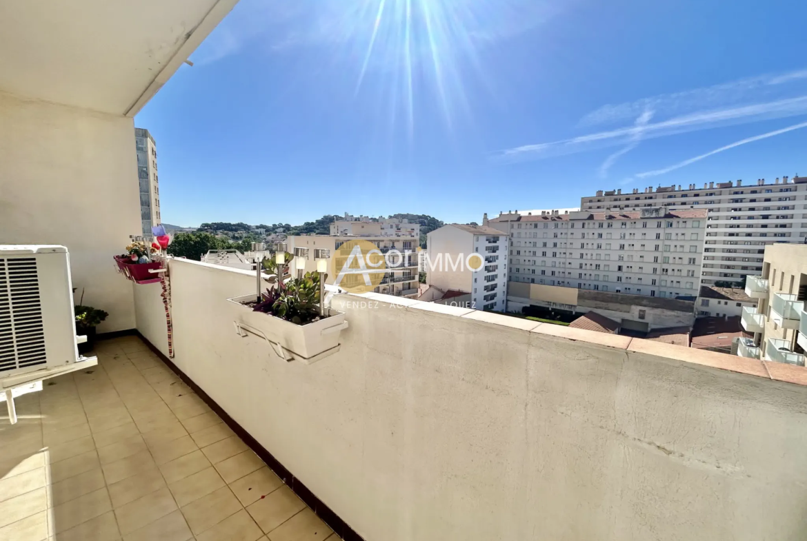 Vente Appartement T5 à Toulon - Quartier Aiguillon avec Balcon 