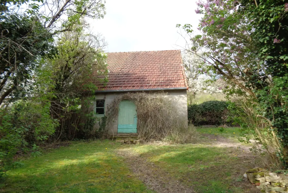 Maison indépendante à Nolay pour rapport locatif près de Prémery 