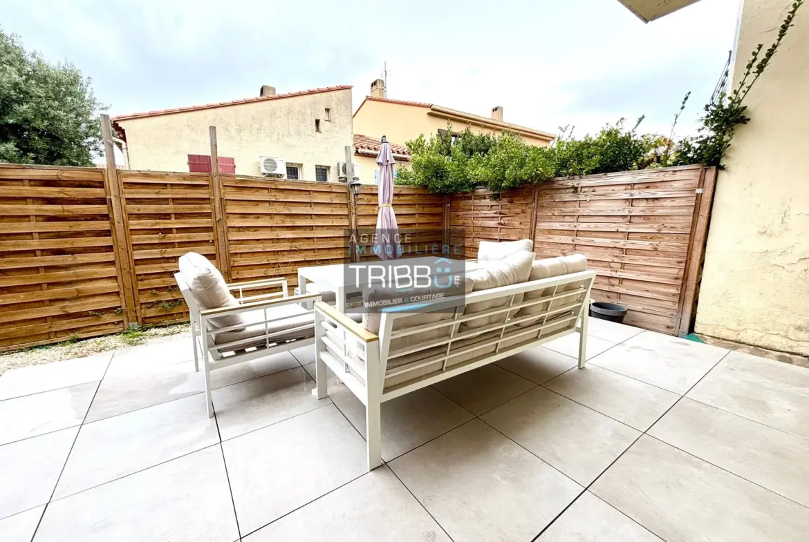 Vente Appartement F3 avec terrasse au cœur de Pollestres 