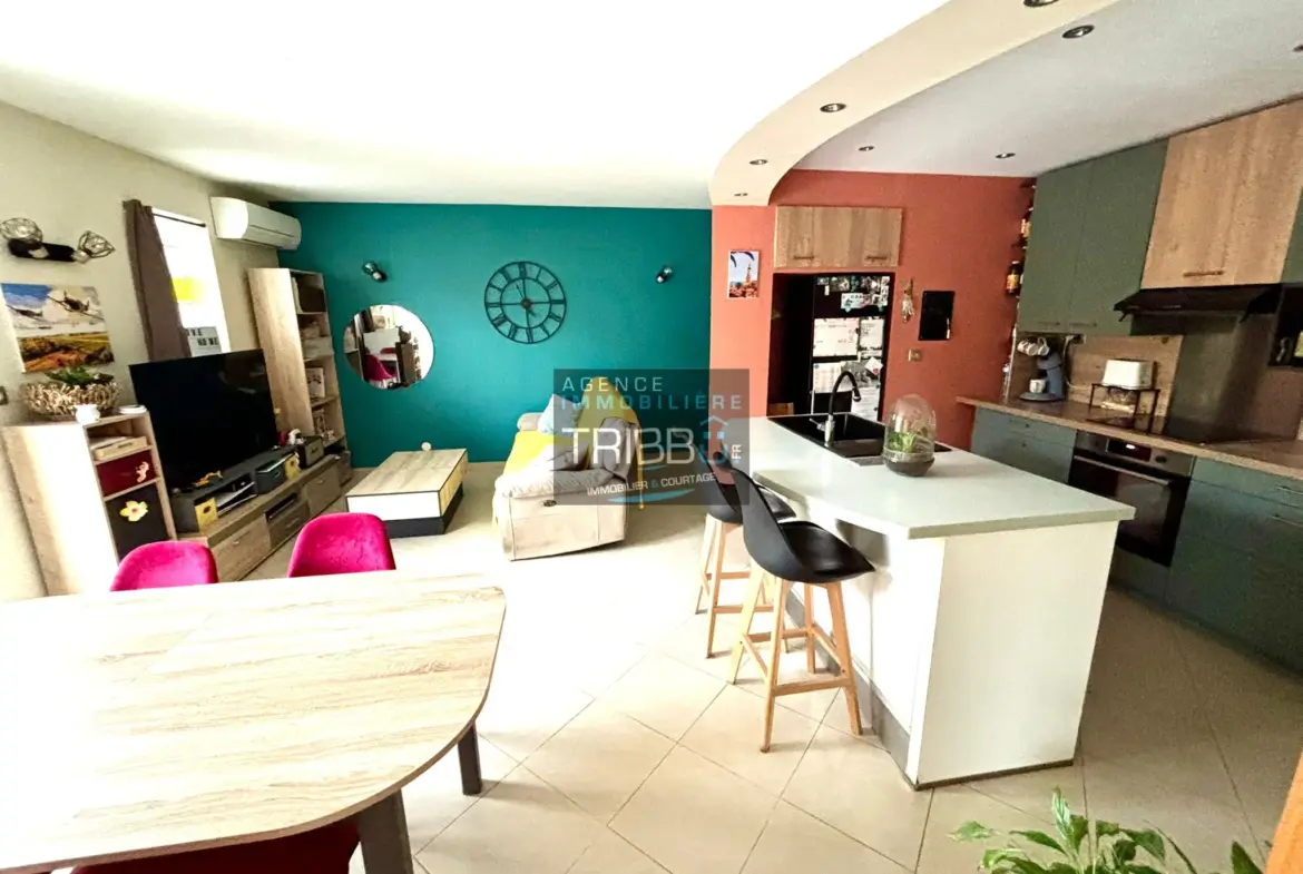 Vente Appartement F3 avec terrasse au cœur de Pollestres 