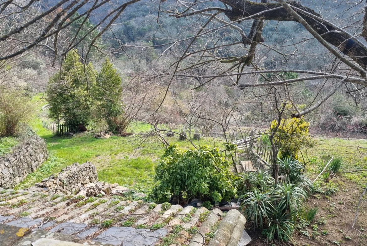 Vente Maison 8 pièces dans les Cévennes - Magnanerie avec terrains 