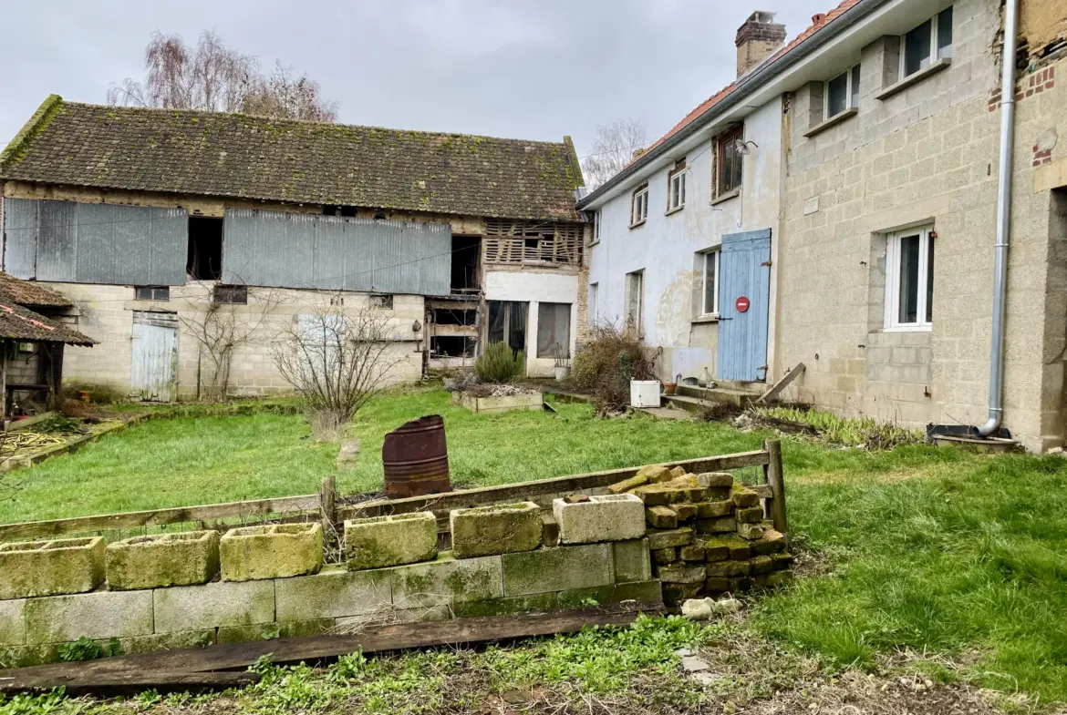 Authentique Ferme Atypique avec Grand Potentiel à Airaines 