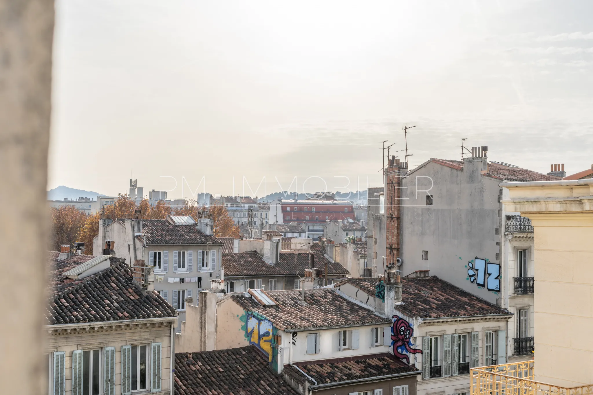 À vendre : Appartement 2 pièces de 34,71 m² à Marseille, quartier Camas 