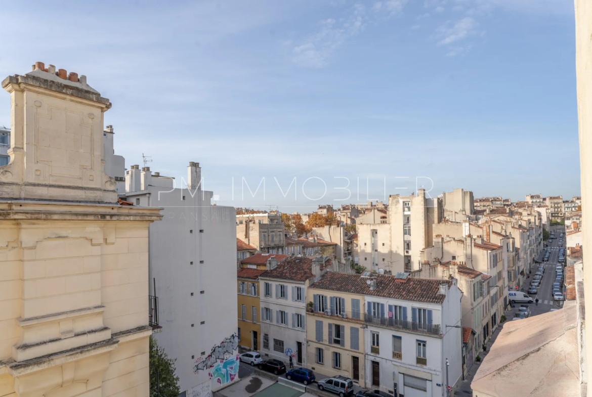 À vendre : Appartement 2 pièces de 34,71 m² à Marseille, quartier Camas 