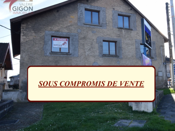 Maison mitoyenne ou appartement duplex à vendre à Nommay