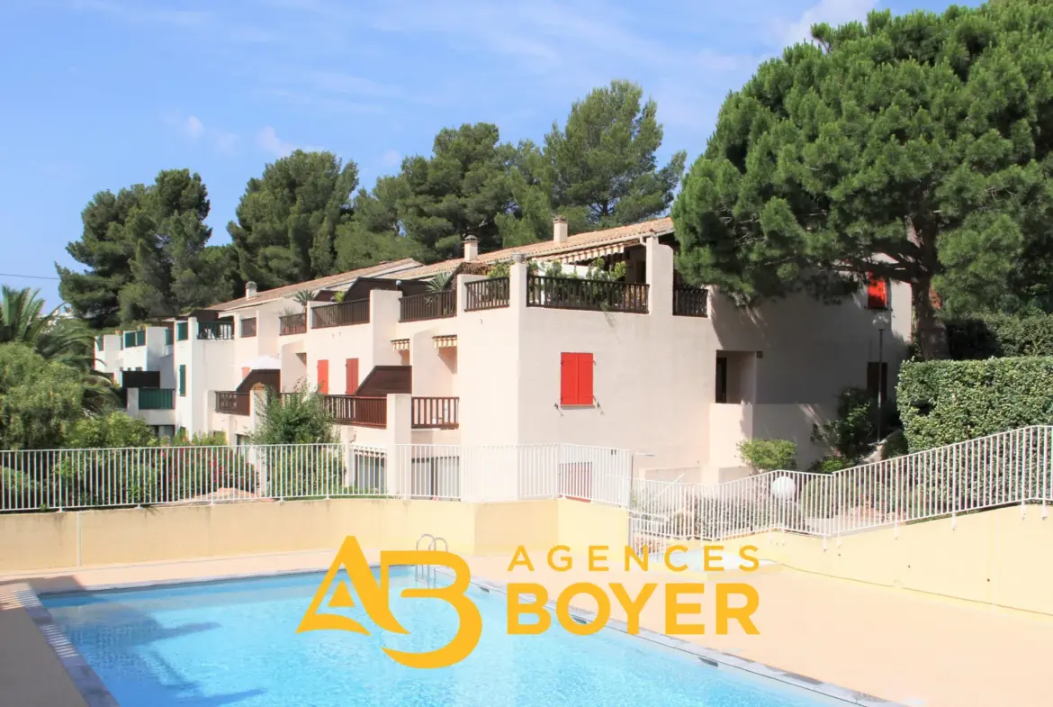 Appartement T2 à Bandol avec Piscine et Parking 