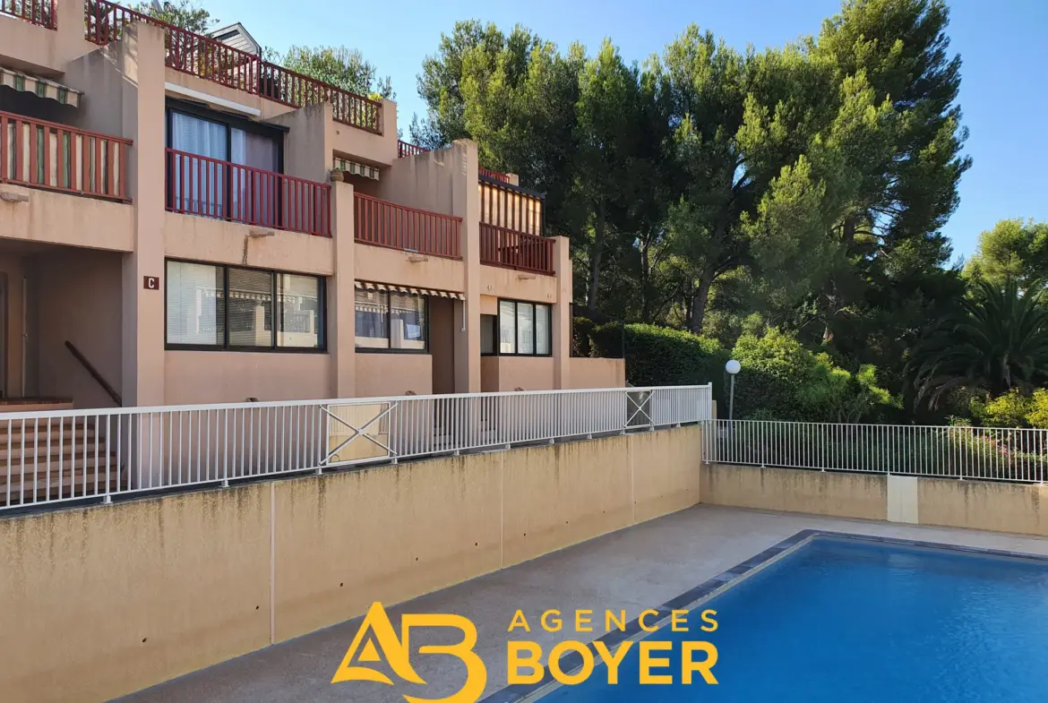 Appartement T2 à Bandol avec Piscine et Parking 