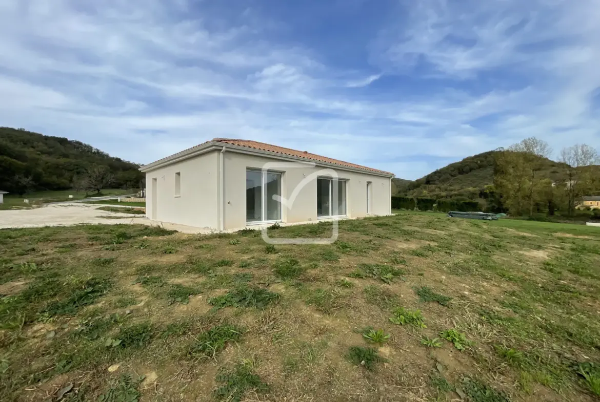 Maison neuve à finir avec 3 chambres à Borreze 