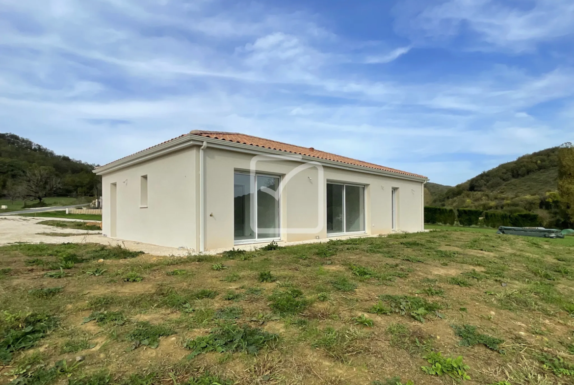 Maison neuve à terminer de 3 chambres à Borreze 