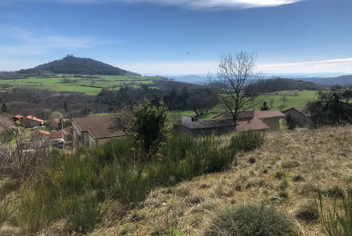 Terrain à vendre à Varennes - Chanonat avec vue panoramique 