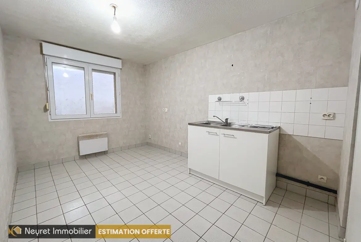 À vendre : Appartement T2 avec cour à Lyon 4 Croix Rousse 