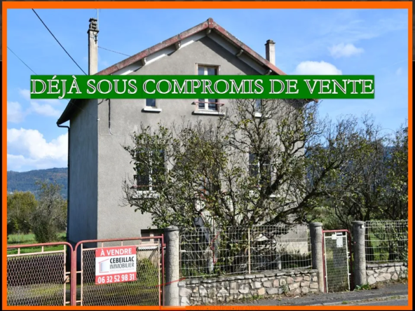 Maison à Arlanc - 87 m2 sur 5223 m2 de terrain, à rénover