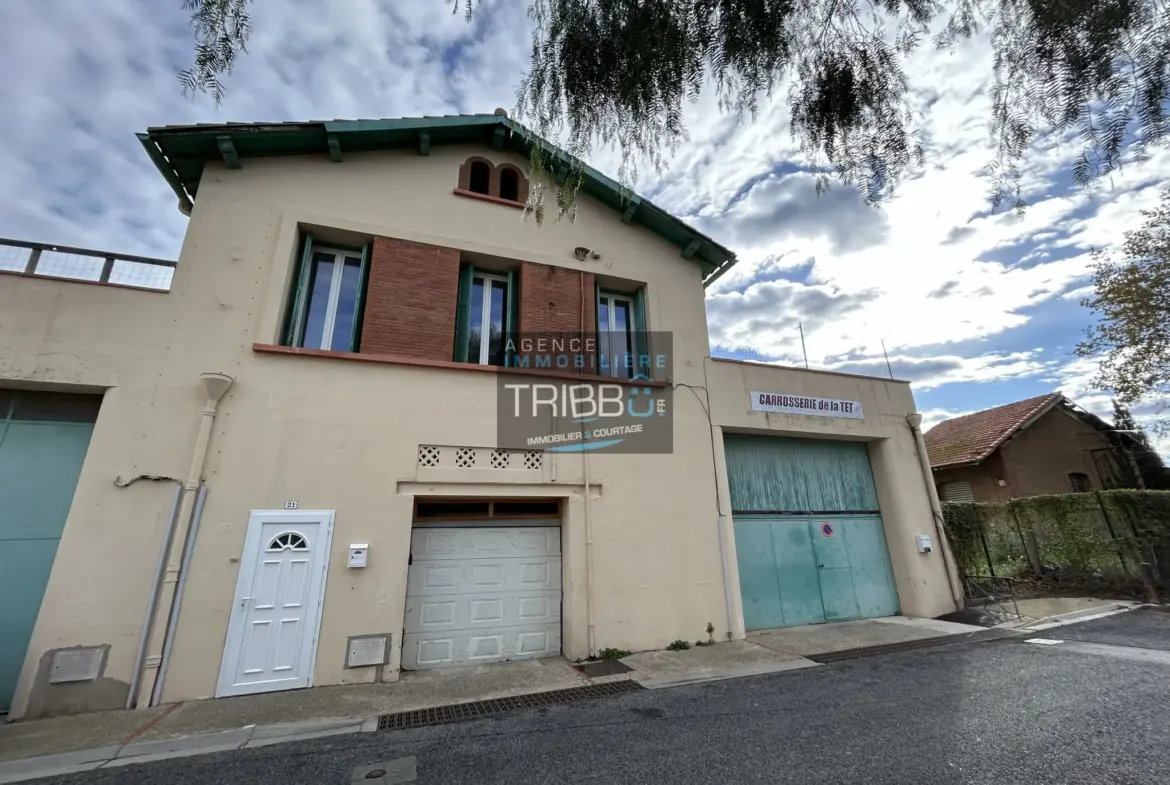 Maison de village de 59 m² avec garage à Saint-Féliu-d'Avall 