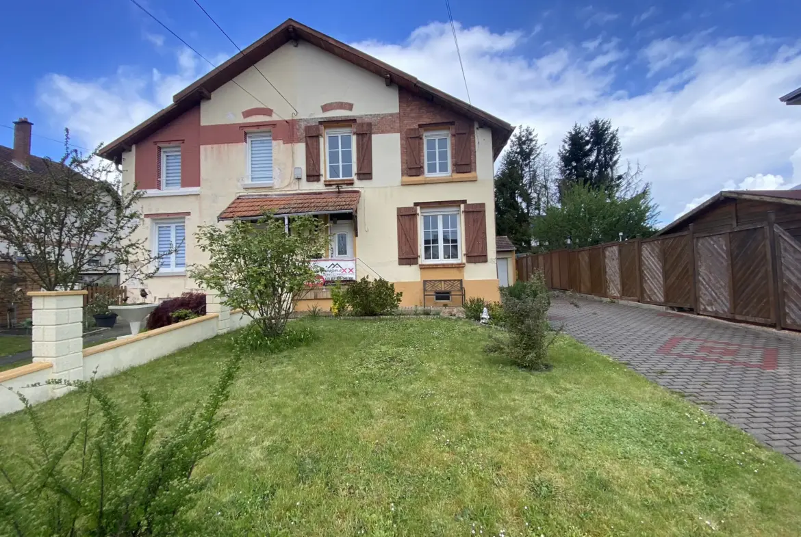 À vendre : Charmante maison mitoyenne type HBL à Stiring-Wendel 