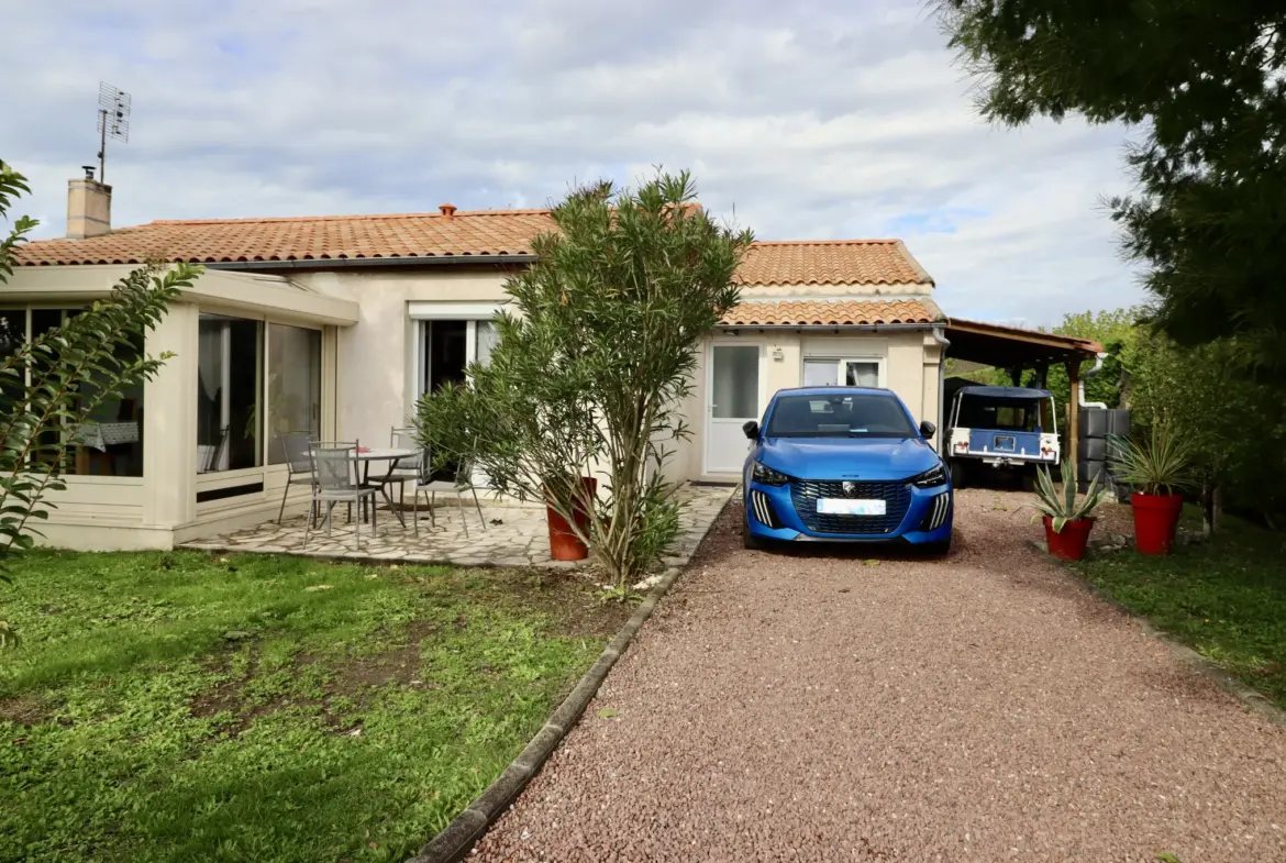 Maison de plain-pied à vendre à Cozes, Charente-Maritime 