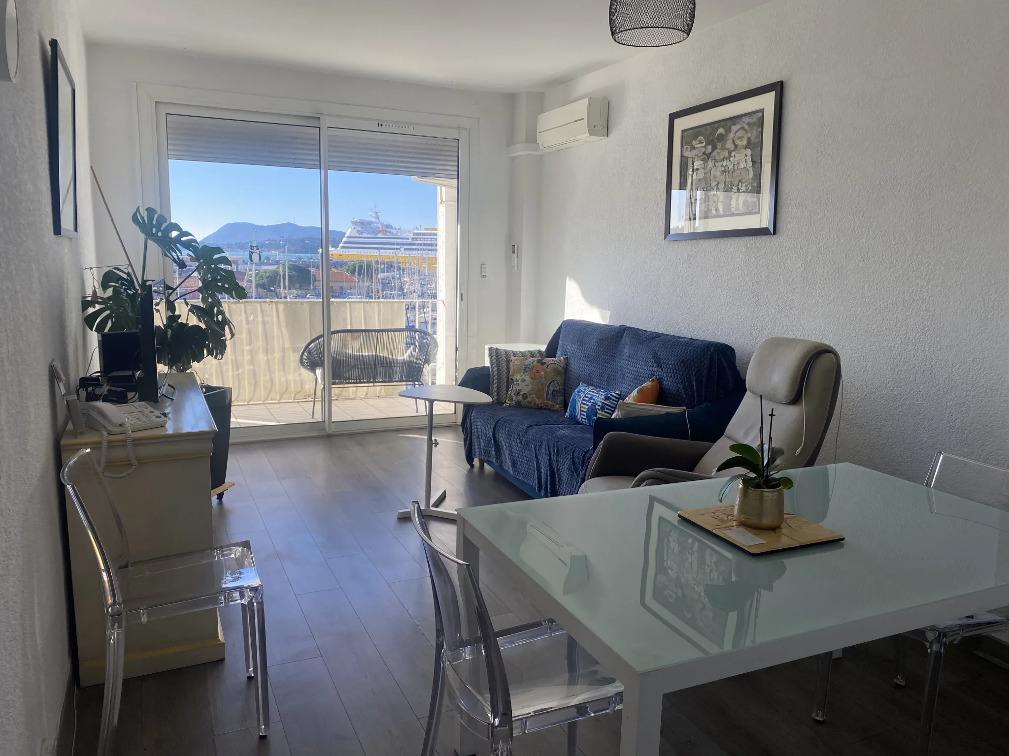 Appartement de type 2 avec vue mer à Toulon 