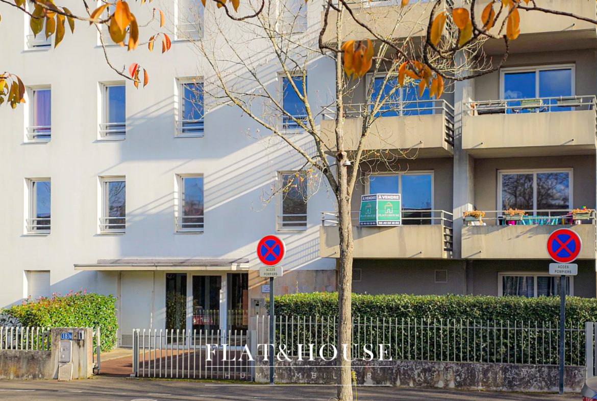 T3 à vendre à Nantes - 63 m² avec parking et balcon 