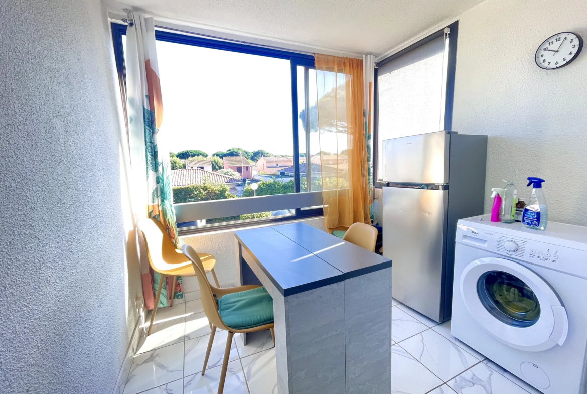 Appartement T2 avec parking au Grau d'Agde 