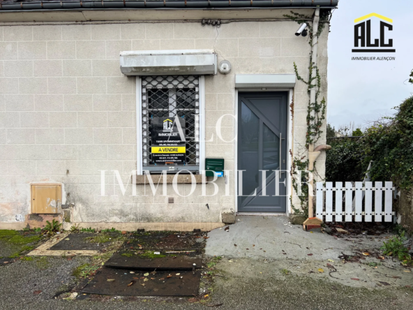 Maison de ville à vendre à Alençon avec véranda et jardin