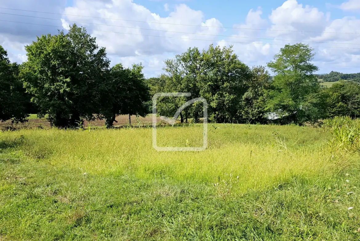 Terrain constructible à Ussac - 2531 m² à vendre 