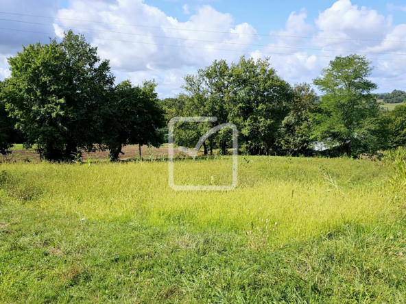 Terrain constructible à Ussac - 2531 m² à vendre