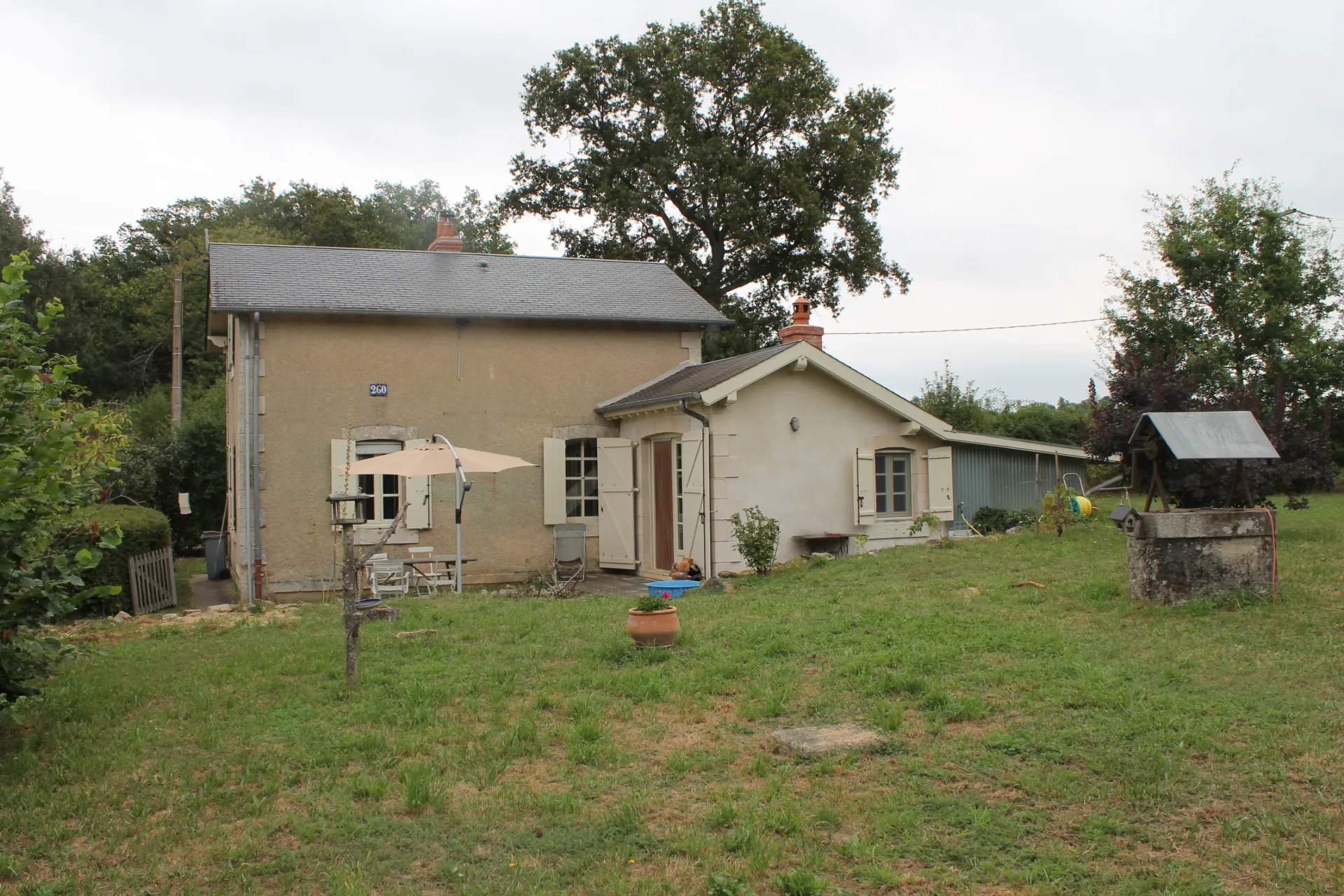 Champillet - Ancienne maison charmante avec jardin de 1260 m² 