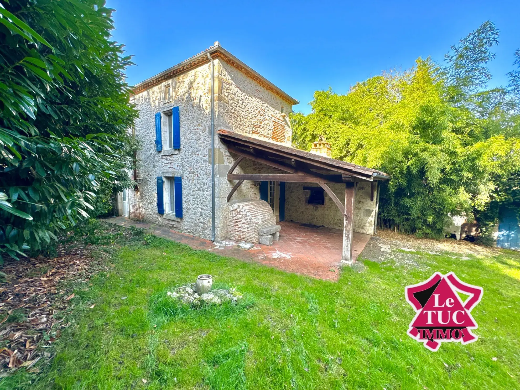 Maison en pierre de 3 chambres avec terrain à Penne d’Agenais 