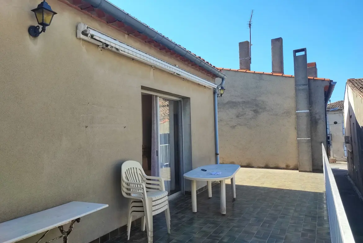 Maison familiale avec garage à Rieux Minervois 