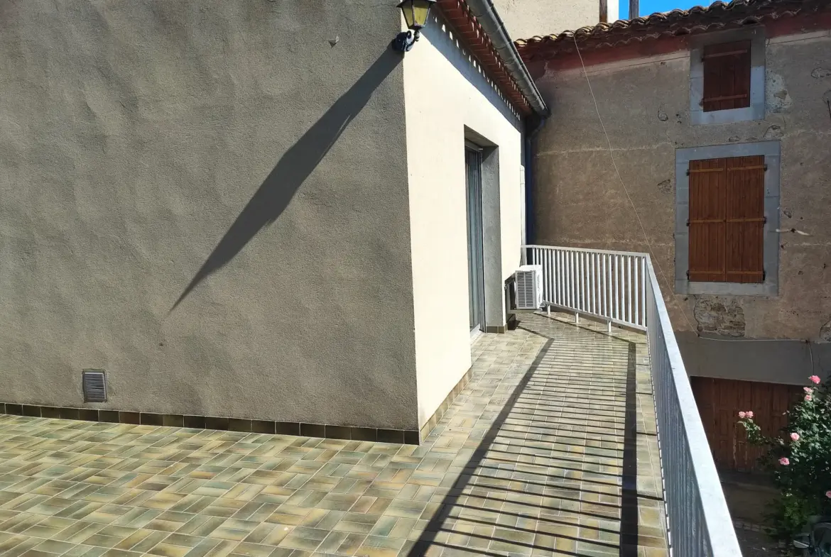 Maison familiale avec garage à Rieux Minervois 