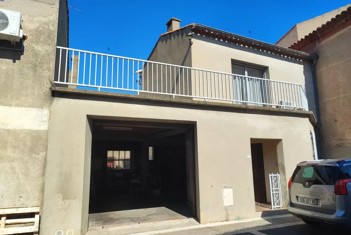 Maison familiale avec garage à Rieux Minervois 