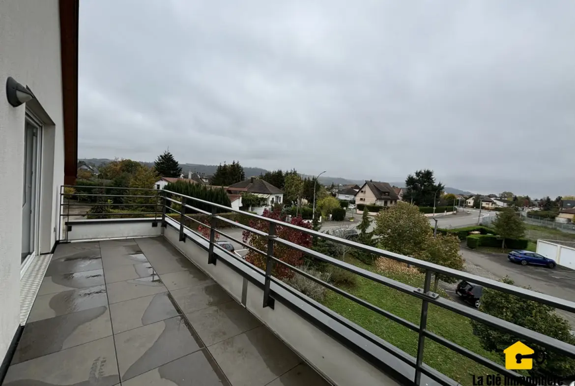 Appartement de type F4 à Kembs - 88,38 m2 avec balcon 