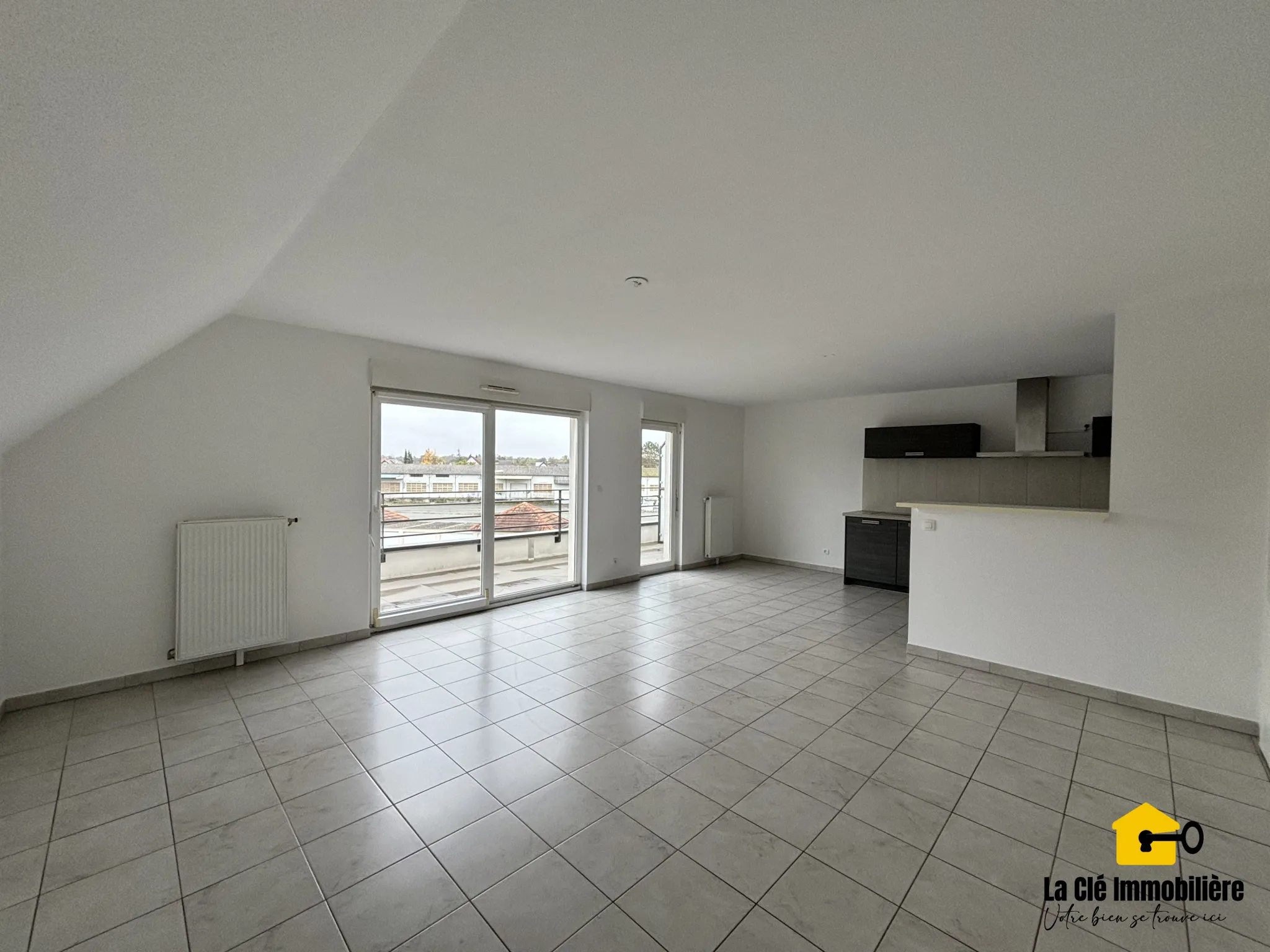 Appartement de type F4 à Kembs - 88,38 m2 avec balcon 