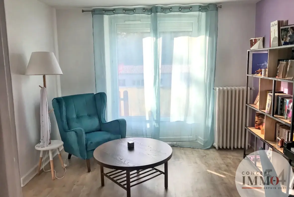 À vendre : Appartement F4 avec Terrasse à Jarville, Quartier Montaigu 