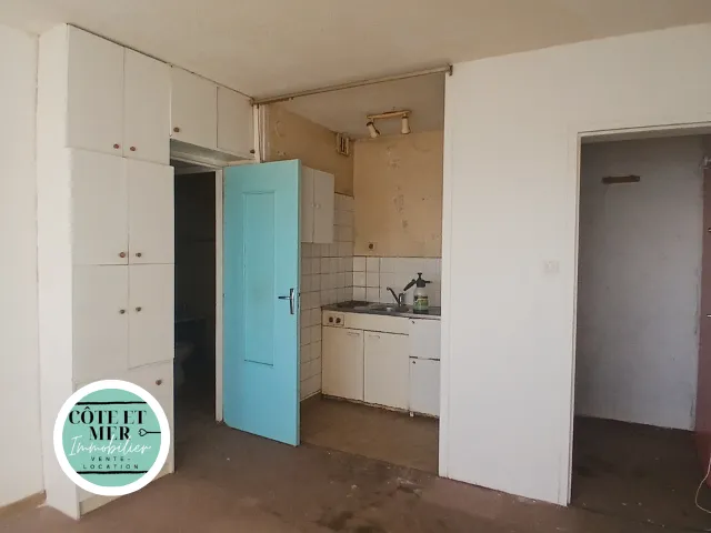 Appartement face mer à réinventer selon vos goûts à St Hilaire de Riez 